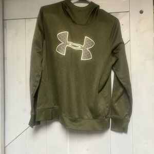 Under Armour Forest Green Fleece Hoodie